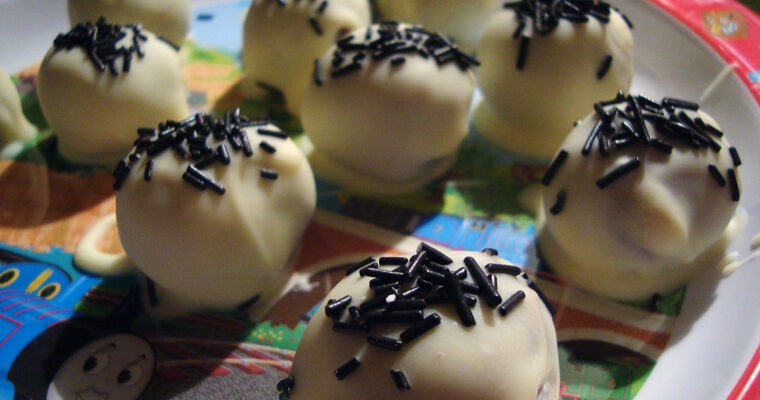 Chokoladetrøfler med gorgonzola