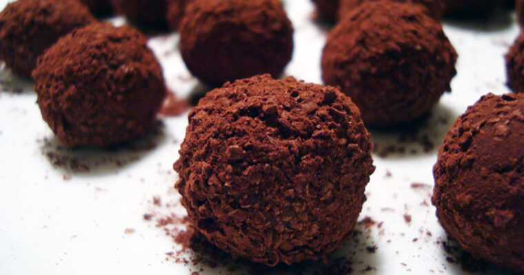 Kakaokugler med likør