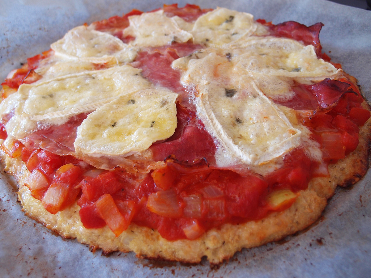 Blomkålspizza – aka LCHF-pizza