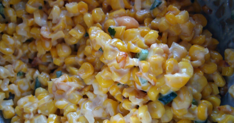 Esquites – mexicansk majssalat