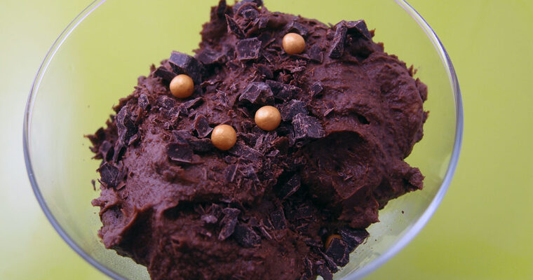 Chokolade-avokadomousse