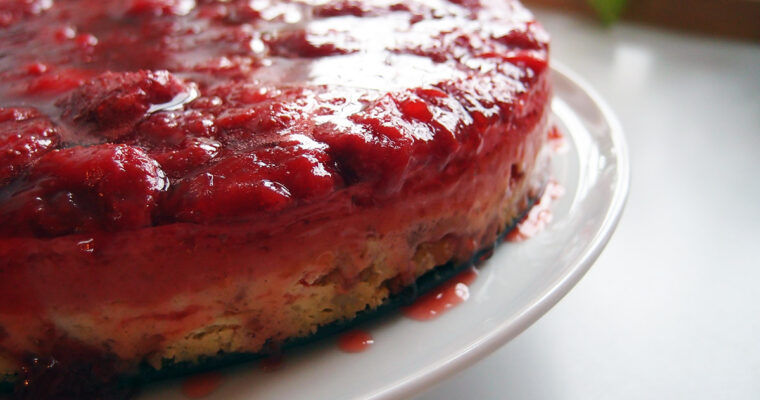 Jordbær cheesecake – New York stil