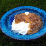stikkelsbærdessert, dessert, stikkelsbær, hyldeblomstsaft, græsk yoghurt, vaniljeis