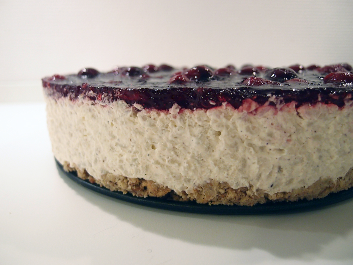 Risalamande cheesecake – lookalike