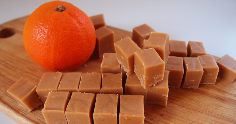 Appelsinfudge