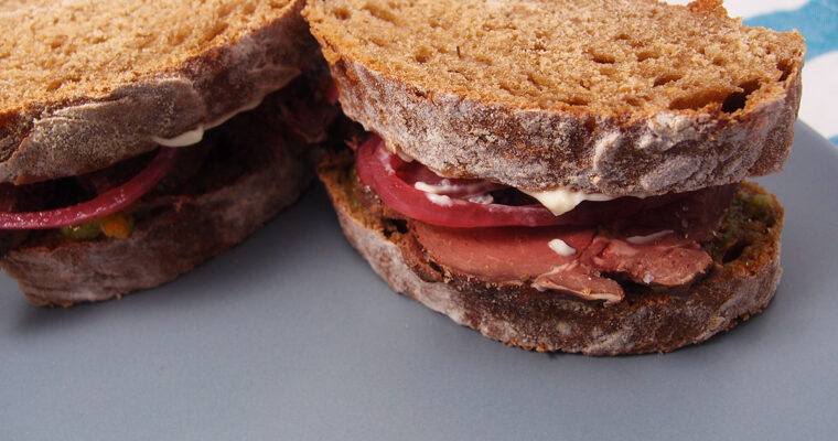 Krondyr-sandwich