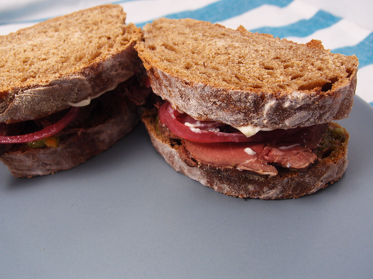 Krondyr-sandwich