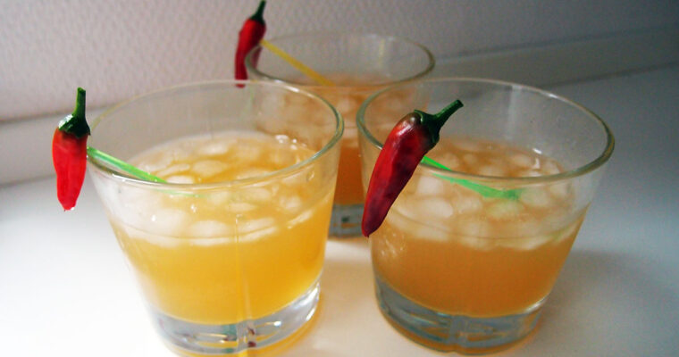 Chili-ananas-drink