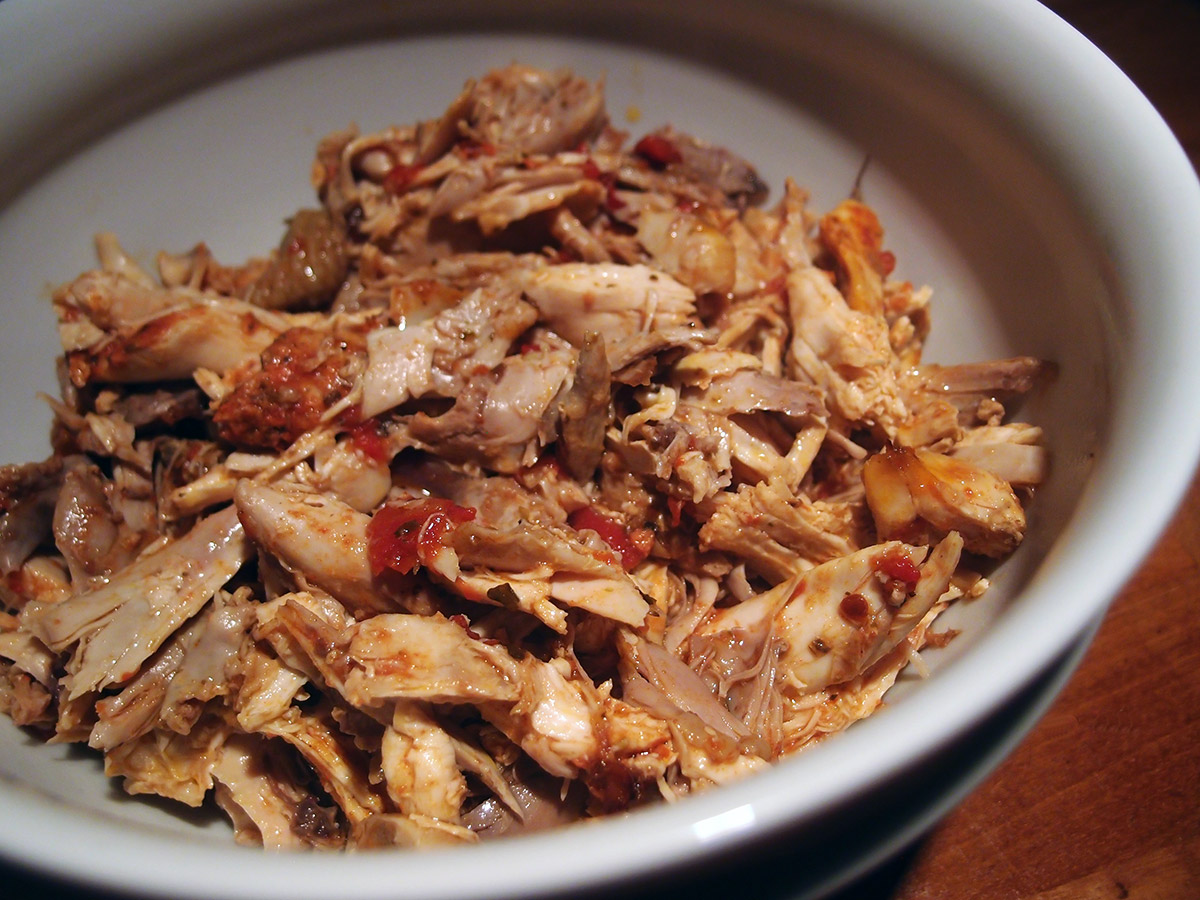 Pulled chicken – mexican style