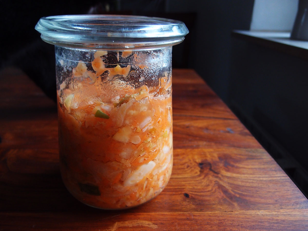 Hjemmelavet kimchi