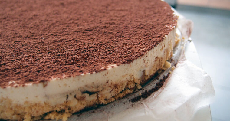Tiramisu-cheesecake