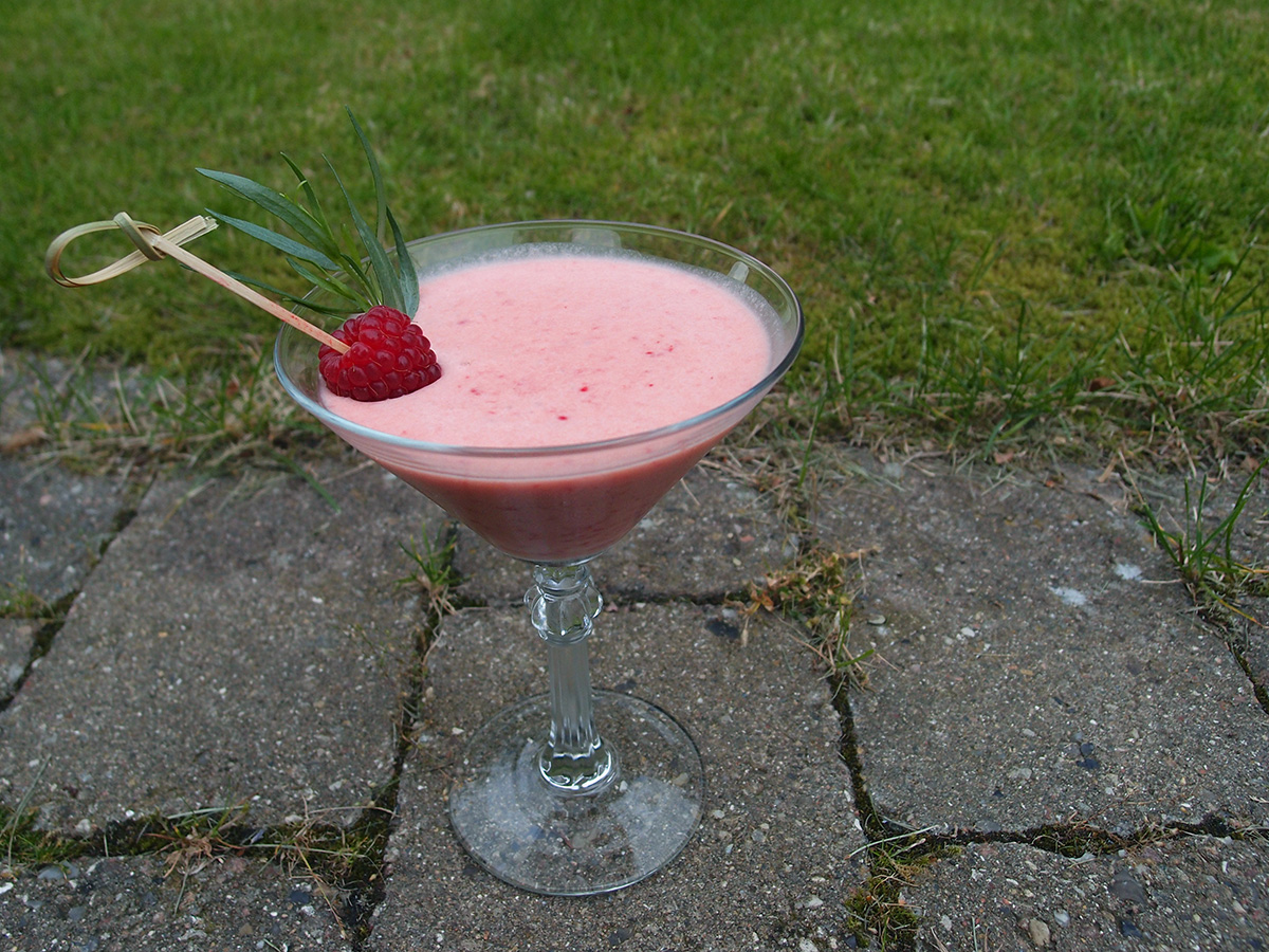Sunshine Dreamer – hindbær-cocktail