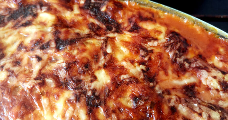 Grøntsagslasagne i sommerversion