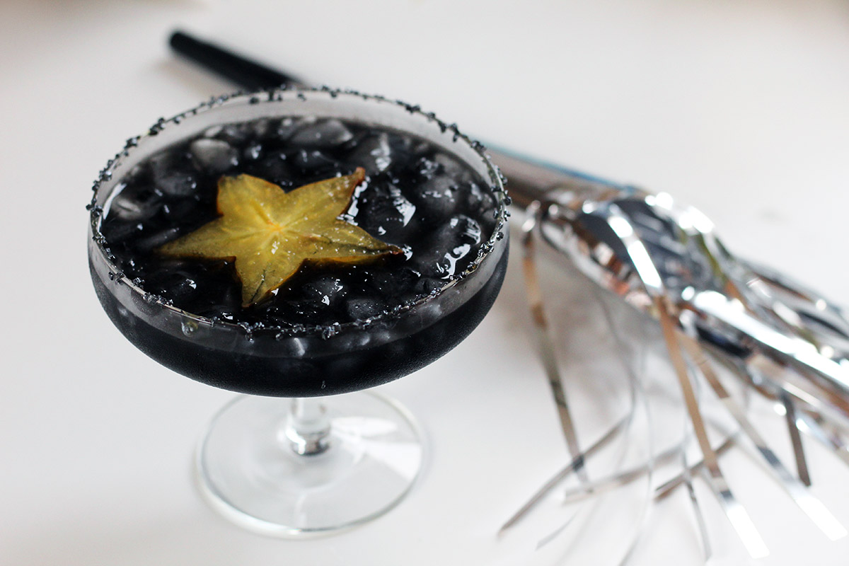 star night, sort cocktail, pastisdrink, lakridsdrink, pastis, gin