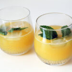 mangodrink, mangolikør, drink,appelsinjuice, rom,
