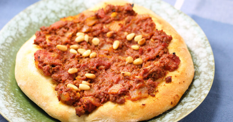 Libanesisk pizza – lahem bajin