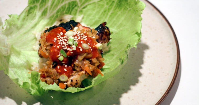 Ssam – koreanske salatwraps