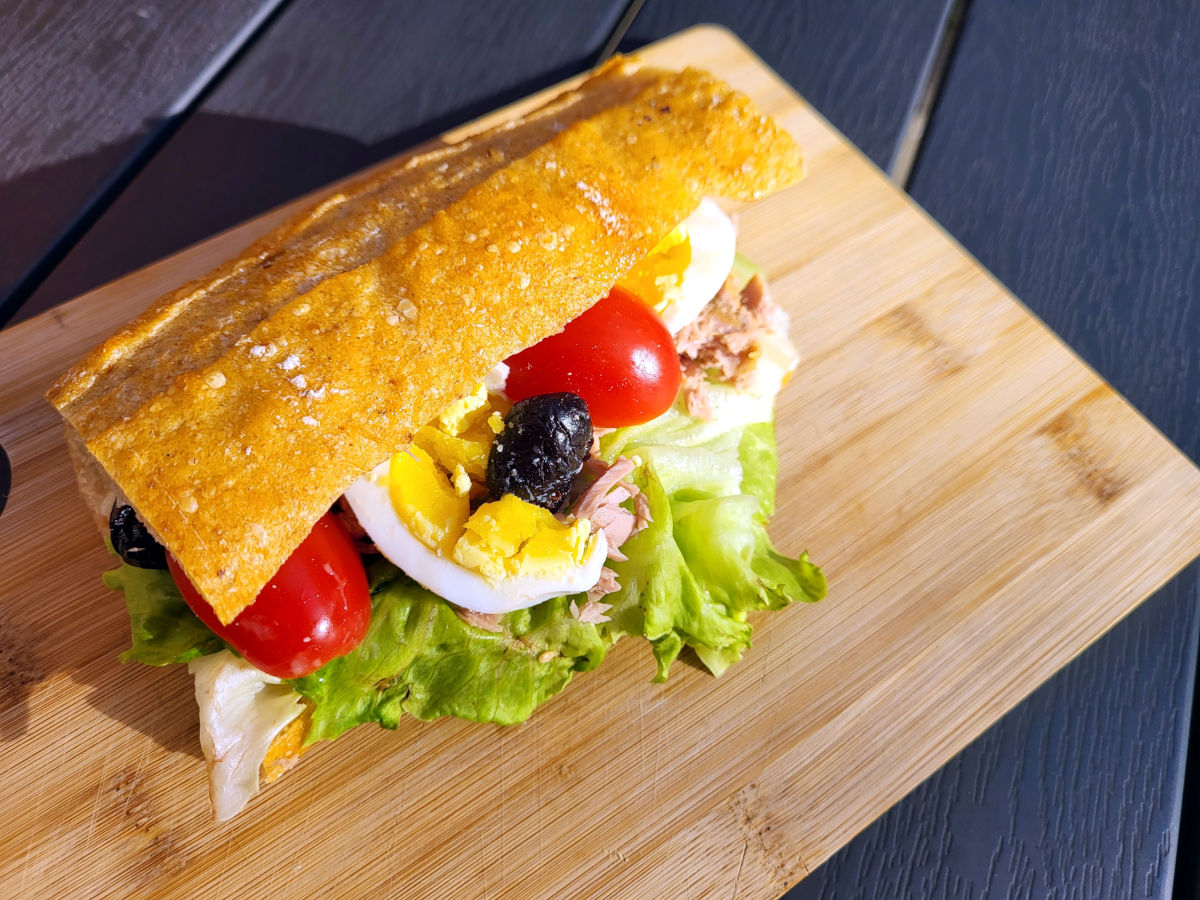 Pain bagnat – fransk salatsandwich
