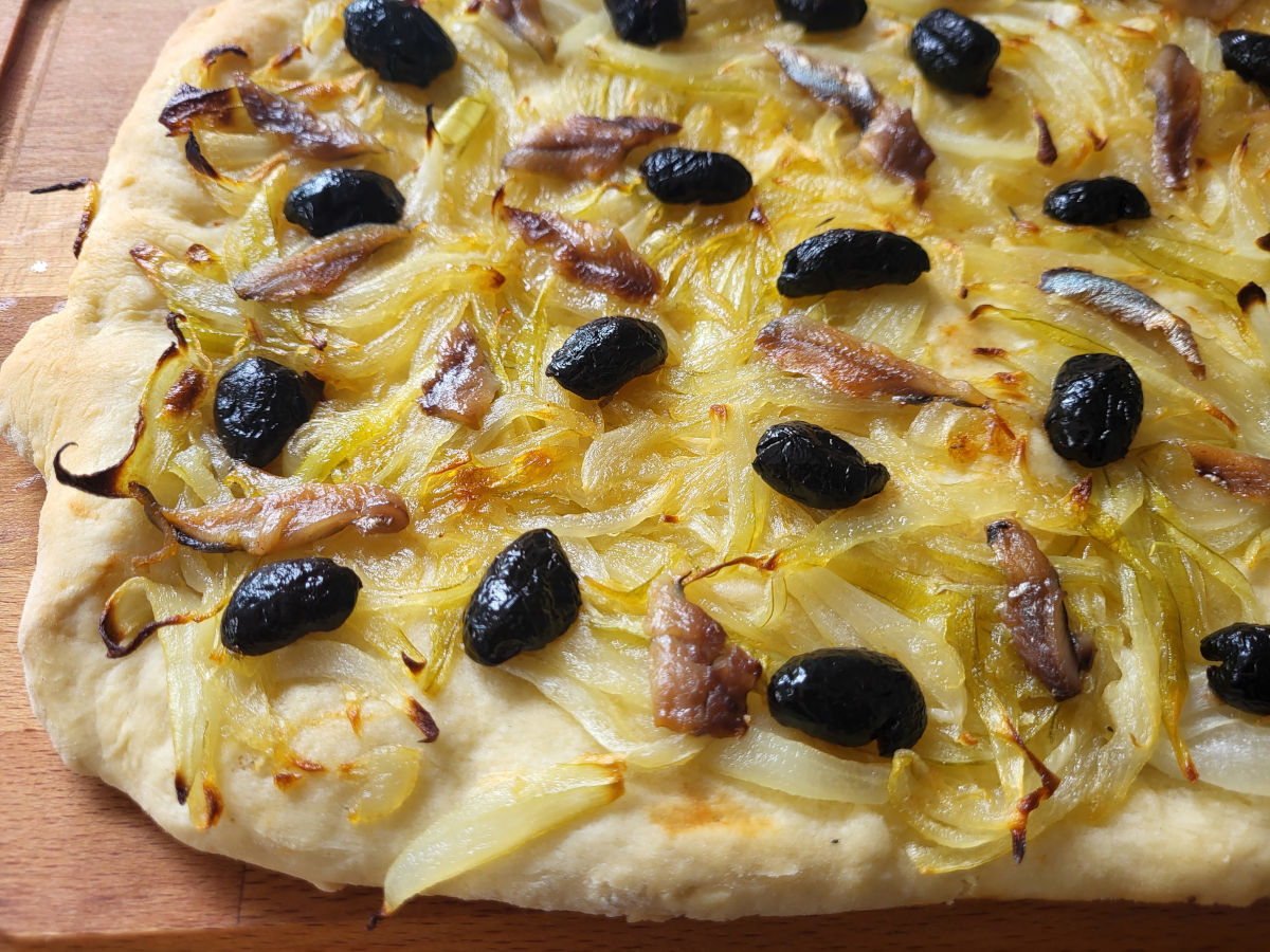 Pissaladiere – fransk løgpizza
