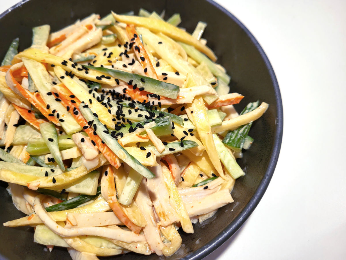 Kani salad – japansk krabbesalat