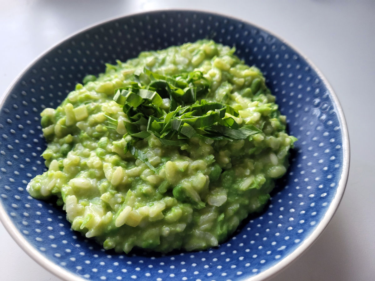 Grøn risotto