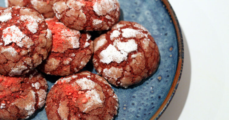 Red velvet cookies