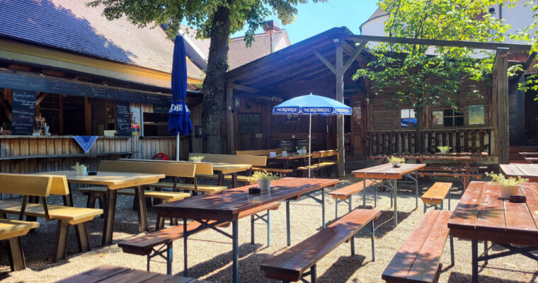 Kastaniengarten i Tyskland