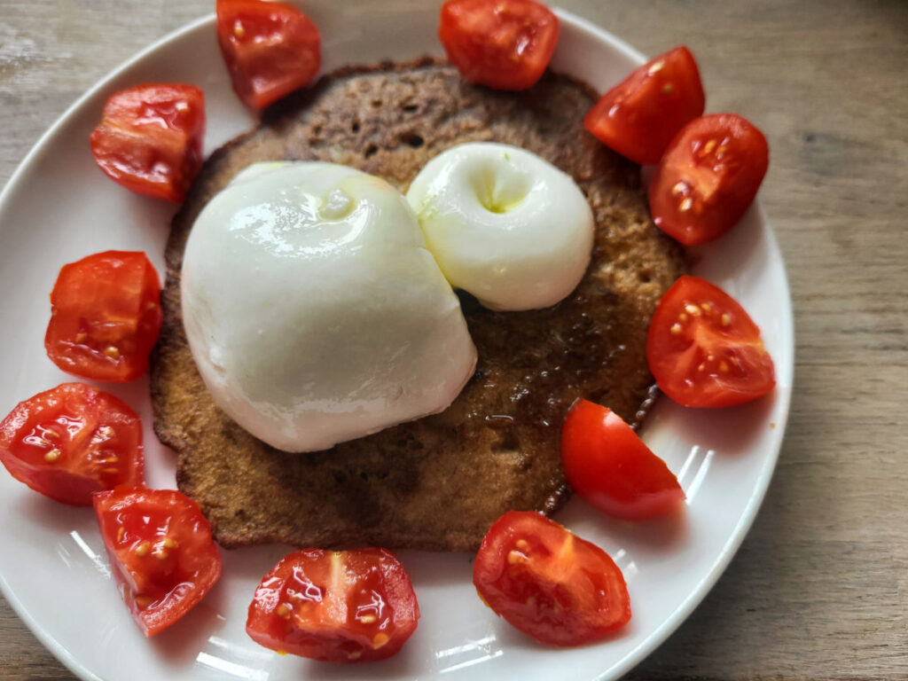 linsepandekager, morgenmadspandekager, pandekager på linser, grønne linser, æg, loppefrøskaller, rismel, rapsolie