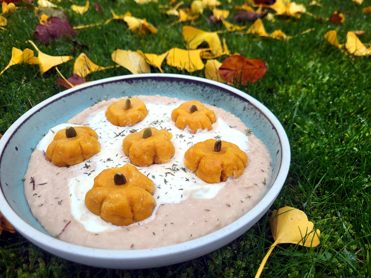 Græskarformet gnocchi