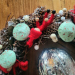 julemarengs, grønne marengs, flormelis, æg, rørsukker, fondantfarve, marengs,