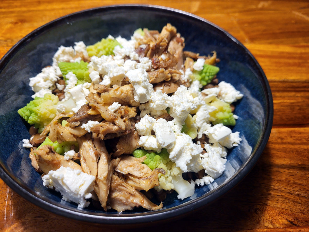 Kyllingeret med linser