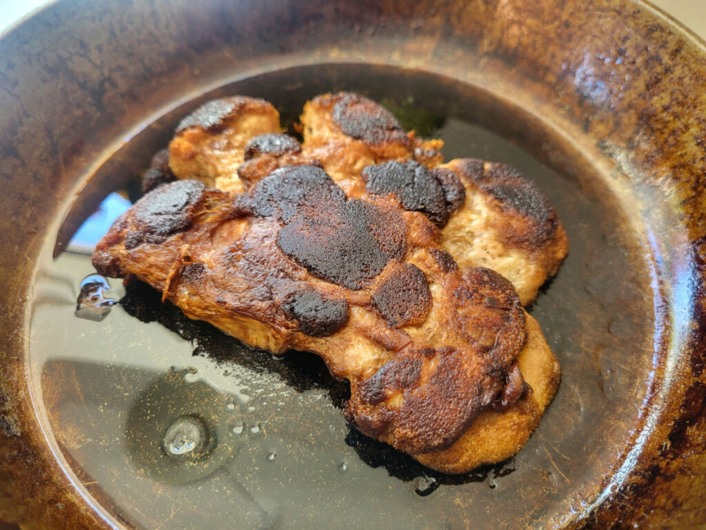 lion's mane, pindsvinepigsvamp, vegetarbøf, svampebøf, løgpulver, paprika,