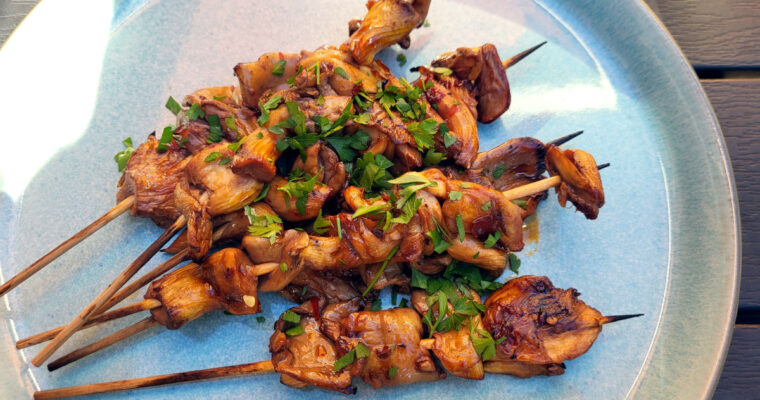 Grillede østershatte