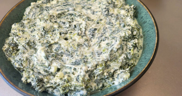 Yoghurt med spinat