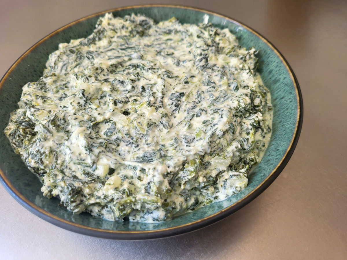 Yoghurt med spinat